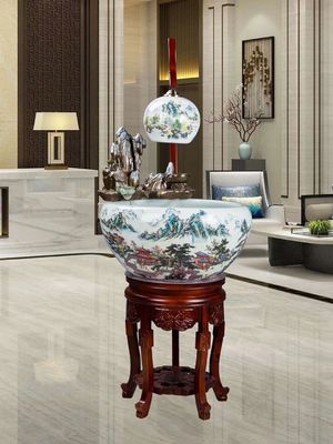 Ceramic 230mm Koi Fish Bowl