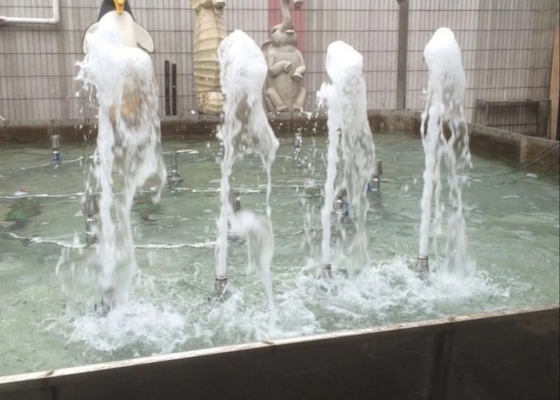 15m3/H 2.5m Semprot Tinggi Dancing Fountain Nozel SS Frothy Jet