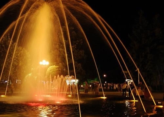 Jet Nozzle SS30 yang Dapat Disesuaikan Untuk Musich Fountain 12m3 / jam 70Kpa