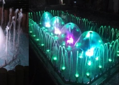 Kualitas Kuningan Jamur Fountain Nozzle Jet