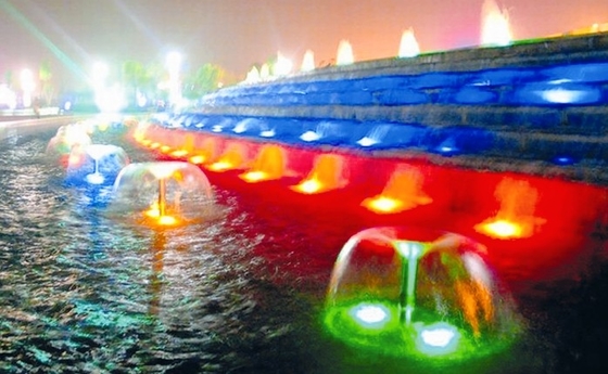 Jamur Fountain Nozzles Jet Untuk Fountain Proyek Atau Musich Fountain