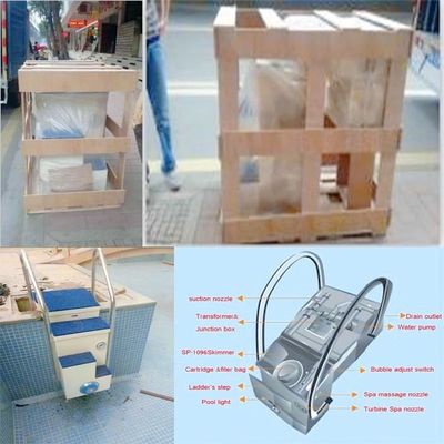 220V 1.5HP Filter Kolam Renang Komersial