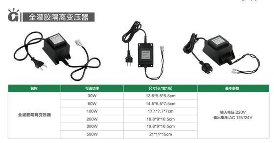 30W Listrik Waterproof Transformer