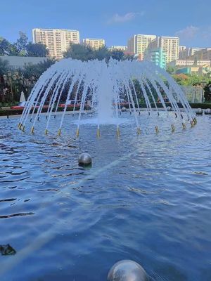 2.0m FNPT Sepenuhnya Kuningan 2 Inch Fountain Nozzle