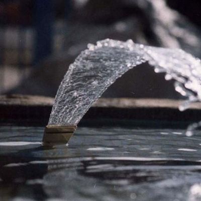 1 "Sepenuhnya Kuningan Arah Disesuaikan Fan Air Mancur Nozzle Jet Air Tambak Sprilker