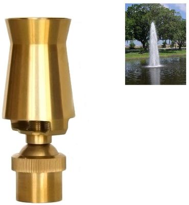 Brass Ice Tower 2,5 Inch DN65 Dancing Fountain Nozzles