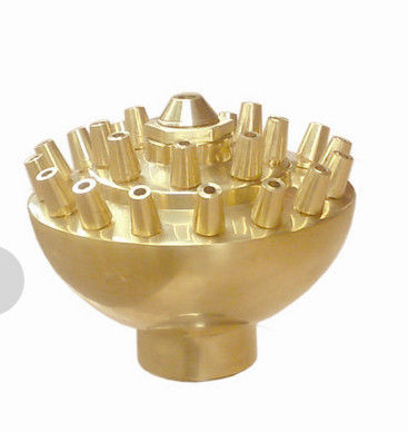Kuningan 3 Tingkat 2 Inch Blossom Water Fountain Nozzle Jet