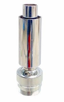Kuningan Chrome Big Air Campuran Trumpet Fountain Jet Nozzle Air Mancur Semprot Kepala