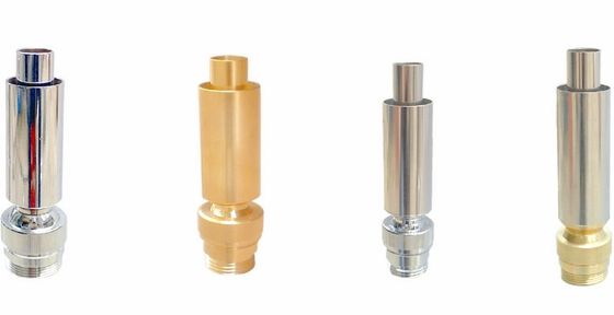 Kuningan Chrome Big Air Campuran Trumpet Fountain Jet Nozzle Air Mancur Semprot Kepala