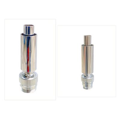 Kuningan Chrome Big Air Campuran Trumpet Fountain Jet Nozzle Air Mancur Semprot Kepala