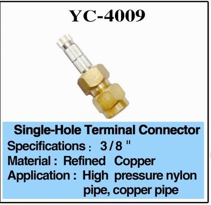 Water Mist Spray Nozzle 3/8 "Konektor Terminal Kuningan