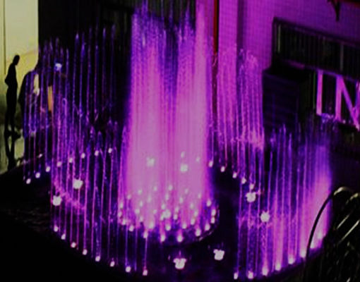 Proyek Air Mancur Musik Indoor 4m Led Berwarna-warni