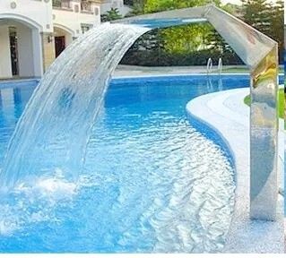Kolam Renang Jet Air Terjun Stainless Steel 1,5 m