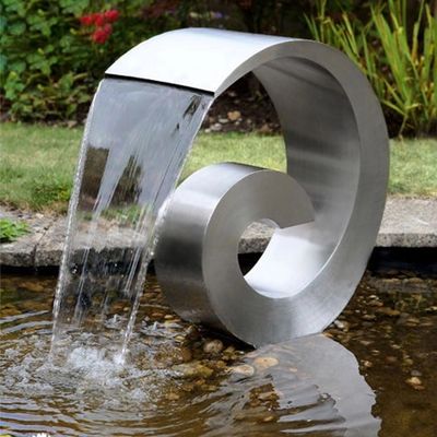 Jet Air Terjun Stainless Steel ROHS Poles Untuk Taman Air