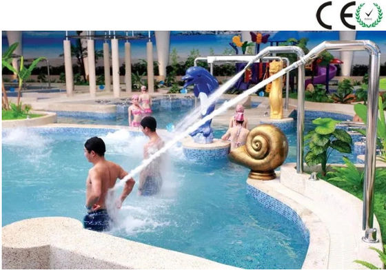 4 Lubang Pijat Air Terjun Stainless Steel Jet