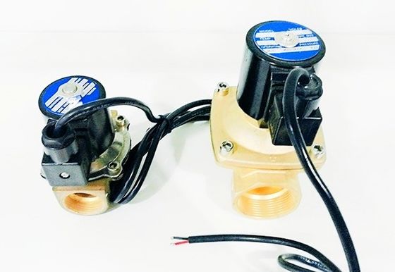 DN25 AC / DC Kuningan Waterproof IP68 Electromagnetic Water Valve