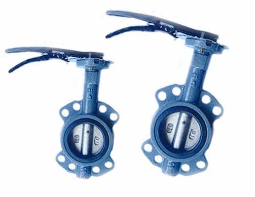Aksesoris Air Mancur Kolam Renang Manual DN25 1 Inch Cast Iron Butterfly Valve
