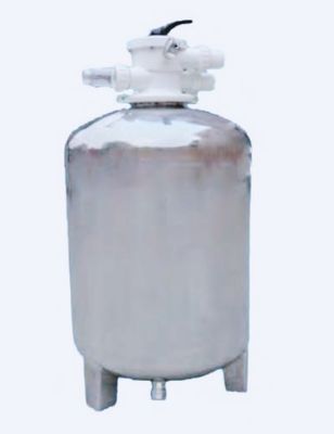 Kolam Renang Stainless Steel 400mm Deep Bed Sand Filter