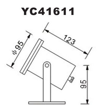 IP68 24V 50W Lampu LED Bawah Air Tahan Air