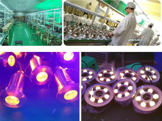 IP68 24V 50W Lampu LED Bawah Air Tahan Air