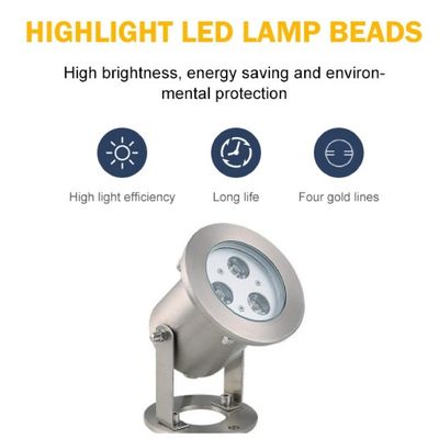 1.5W Lampu LED Bawah Air Tahan Air