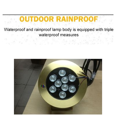 Lampu Kolam Bawah Air Led 9W