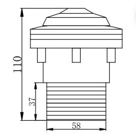 Pabrik Seluruh Harga Jual Aksesoris Kolam Renang ABS Fitting Nozzle Jets Untuk Liner Pools