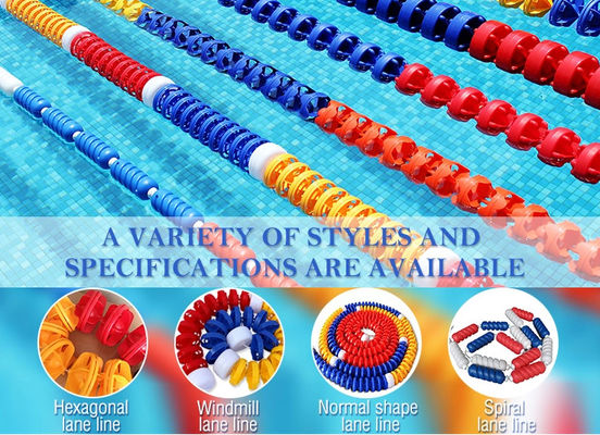 50m Kolam Renang Lane Ropes