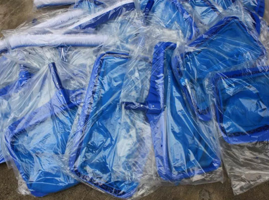 Aluminium Ribbed 1.1mm Kolam Renang Tiang Vakum