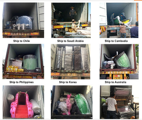 Peralatan Water Park Anak 8000x8000mm Seluncuran Air Fiberglass