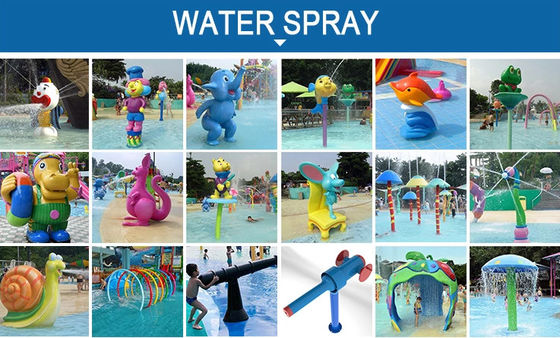 Anti UV Kids Water Park Peralatan Fiberglass Whale Water Slide