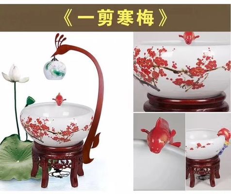 Mangkok Ikan Koi Porcelain 460mm
