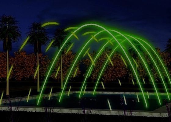 6003 Led Pool Deck Jumping Laminar Fountain Nozzle Jet