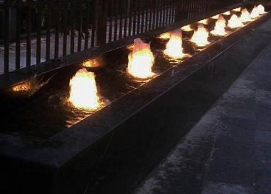 1 Inch Dancing Fountain Nozel Dengan Lamp Fountain Jet Nozzle