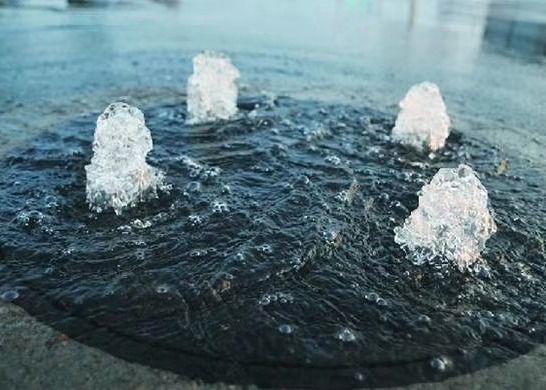 1 Inch Dancing Fountain Nozel Dengan Lamp Fountain Jet Nozzle
