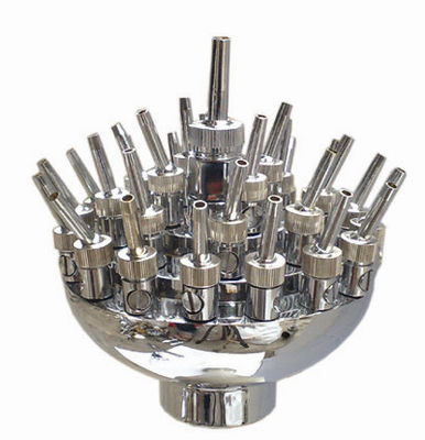 2 "Kuningan Chrome Jet Spray Nozel Pool Fountain Accessories