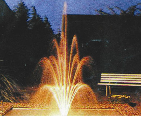 2 "Kuningan Chrome Jet Spray Nozel Pool Fountain Accessories