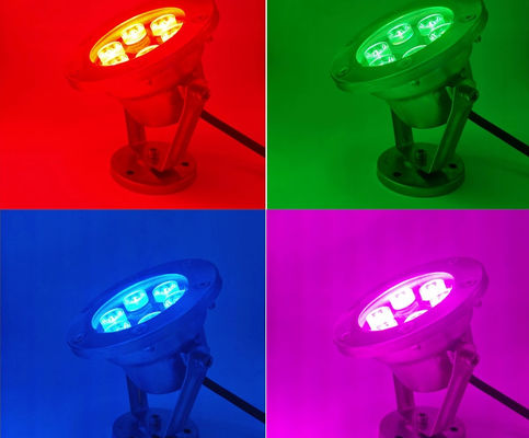 Taman Lampu Led Air Mancur 7000K 24V 6W IP68