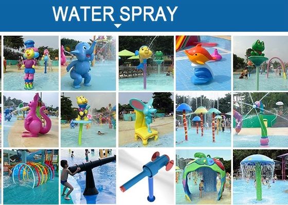 Kolam Renang Anak Fiberglass Monkey Water Slide
