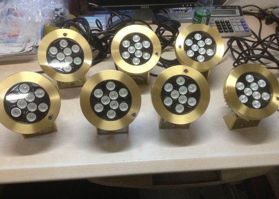 Aksesoris Kolam Renang Kuningan 9W Led Underwater Lights