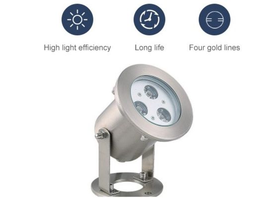 Pool Fountain 7000K 3W Lampu LED Bawah Air Tahan Air