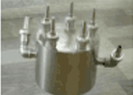 Kolam Taman Hiasi Nozzle Berputar Air Mancur 1,5 Inch