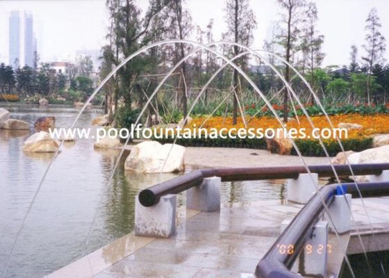 6000 L / H 20mm Laminar Fountain Nozzle Dengan Lampu LED RGB 9W