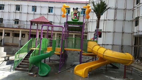 Balita Fiberglass Octopus Water Slide Ketahanan Oksidasi