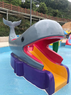 TUV Children Playground Ship Water Slide Untuk Backyard Resort