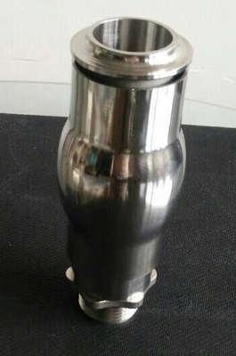Sepenuhnya Stainless Steel Foam Jet Fountain Nozzle 1 "Kepala Penyemprot Kolam Semprot
