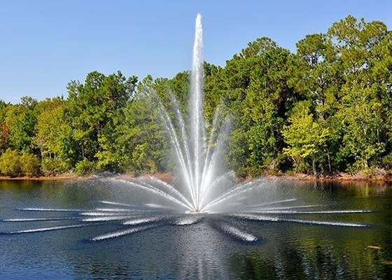 Air Mancur Mengambang Stainless Steel Untuk Danau