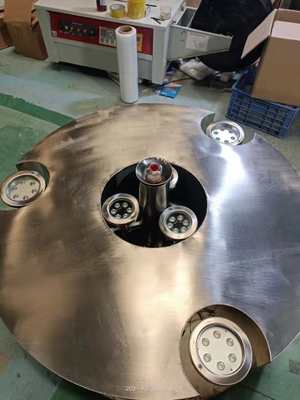 Air Mancur Mengambang Stainless Steel Dengan Lampu Dan Pompa