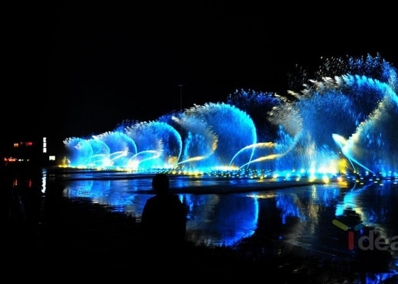 2 "DN50 Dancing Fountain Nozel Rotasi 360 Derajat 1 Siklus