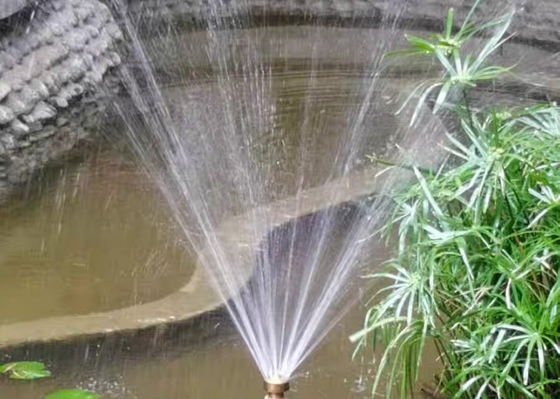 1.5" Sprinkler Dancing Fountain Jet Nozzle Tekanan Air 5.8psi